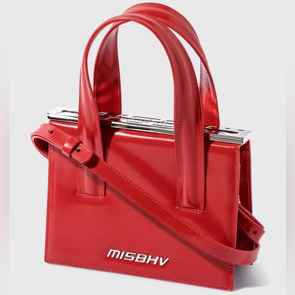MISBHV red trinity handbag purse
